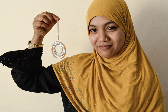 With Refugees Tassel