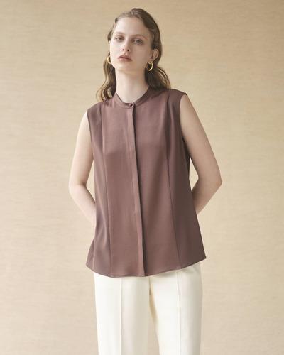 新品タグ付】theory luxe 近年BLAN S SETTLE LIGHT ameri/ METALLIC  