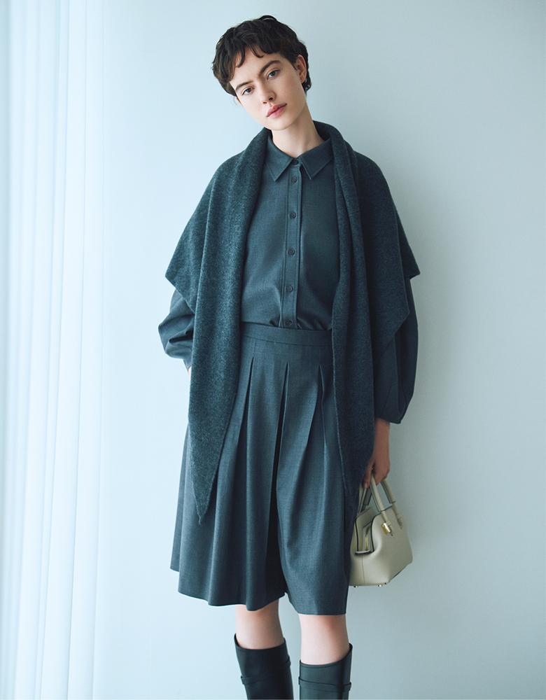 高級ライン♡LINTON社生地♡セオリーリュクス セットアップ ノーカラースーツ Theory luxe（セオリーリュクス）公式通販サイト