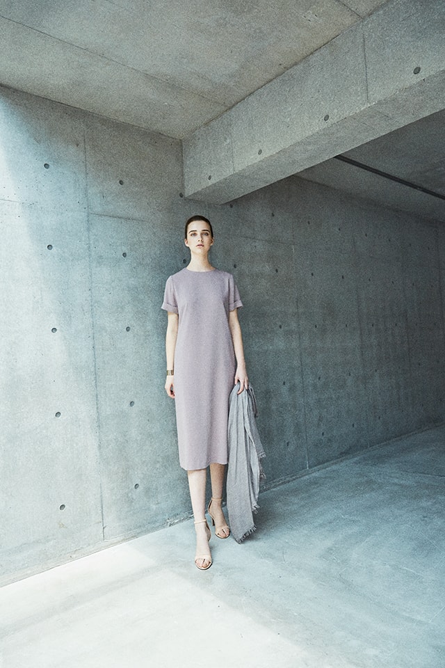 theory luxe LIFT ブラウジングワンピース ブラック フォーマル TO BE