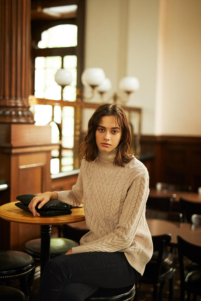 未使用✨セオリーリュクス 23SS モックネックニット サマーニット 38 2023 SPRING SUMMER COLLECTION -MARCH- | Theory luxe（セオリー