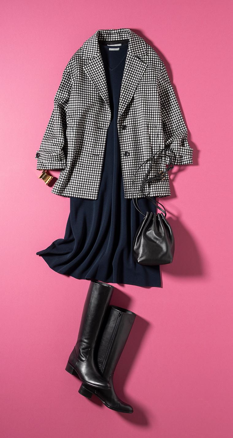 セオリーリュクス 洗える フレンチリネン ストライプオーバーニット ３８ セオリーリュクス 洗える フレンチリネン ストライプオーバー