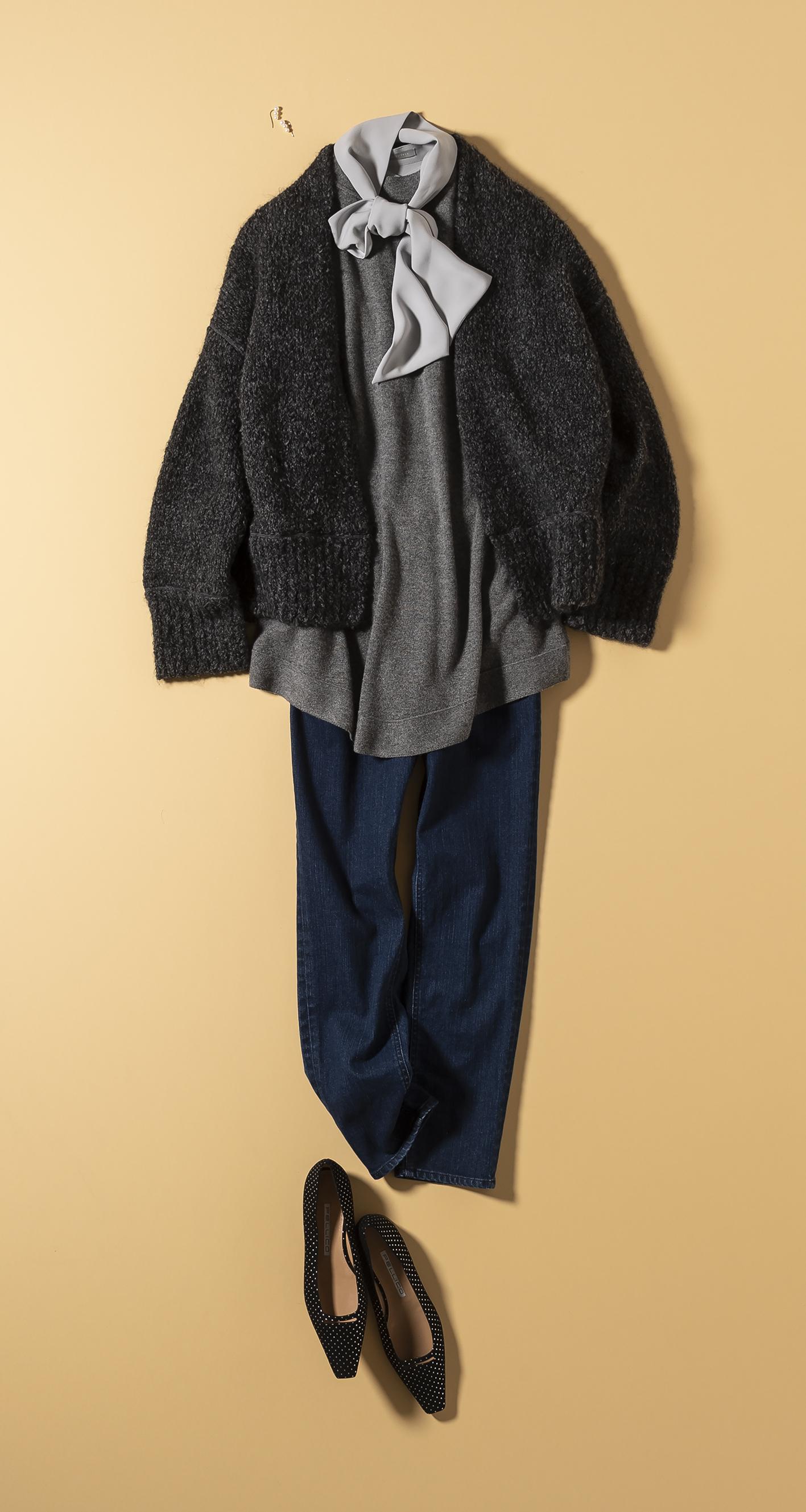 セオリーリュクス☆2021カシミヤ100%ロングコート38 22万グレージュ 