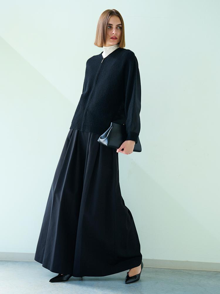 theory luxeモノトーンコーデ