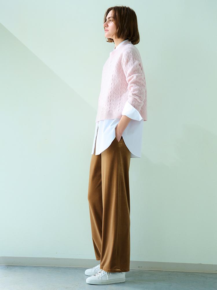 theory luxeニット