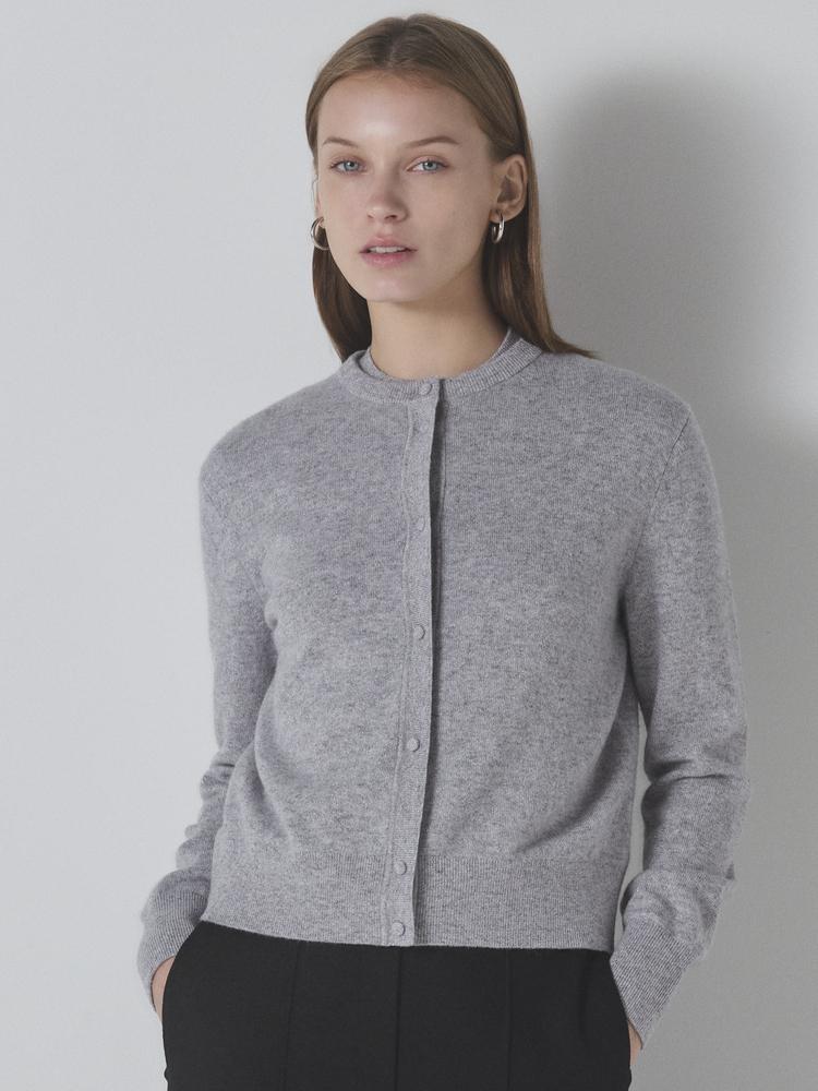 Theory luxe 21aw カーディガン 325 ベージュメランジ｜レディース
