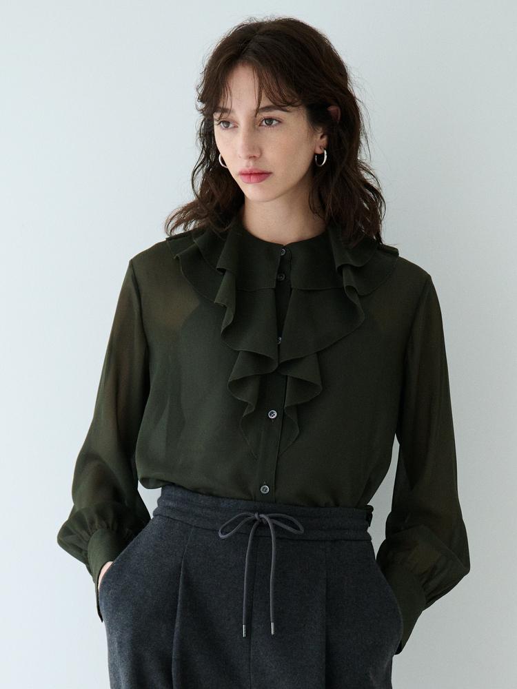 新品タグ付 2025年 セオリーリュクス シアーブルゾン フーデッド