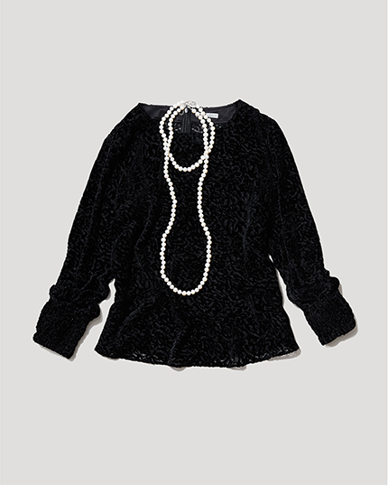 新品★feerique レースネックレス　定価18360円　綿麻　ブラック 23区(ニジュウサンク)のラリエット ネックレス通販 | 集英社HAPPY PLUS