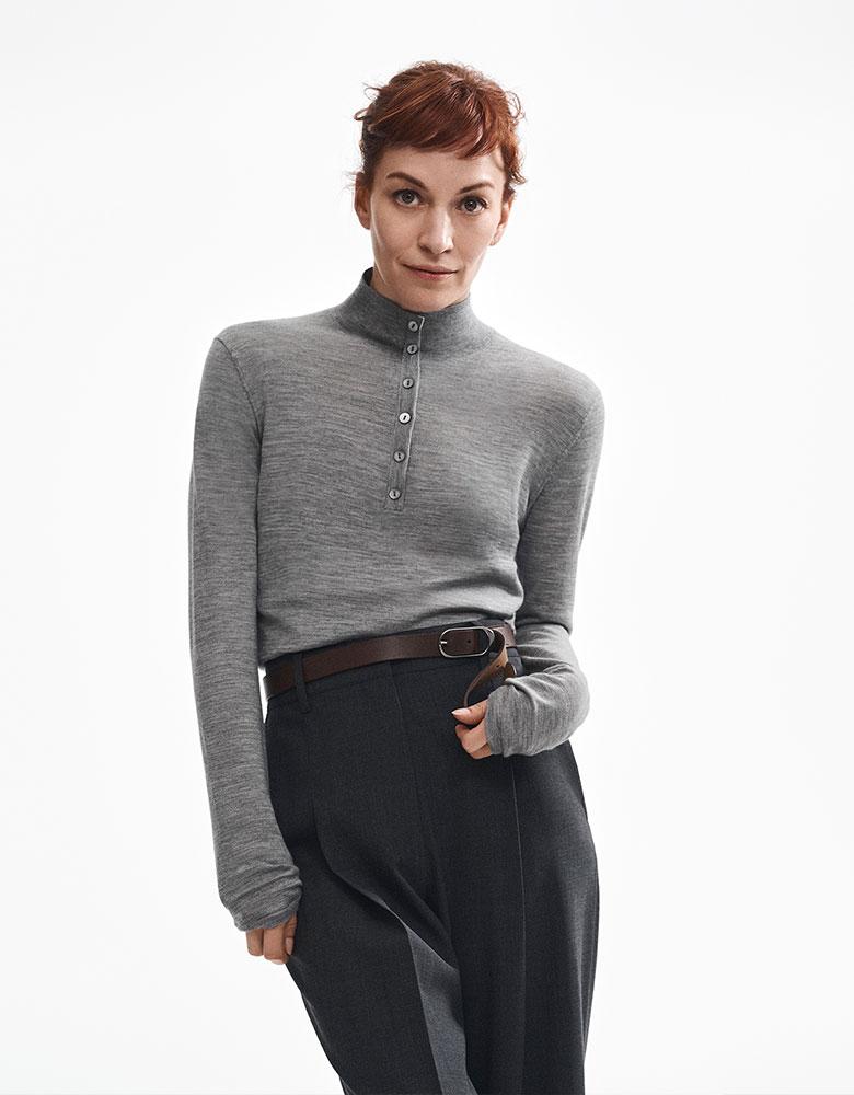 【美品】theoryノーカラーミドルコーディガン S OUTER FOR MILD WEATHER Theory [セオリー] 公式通販サイト