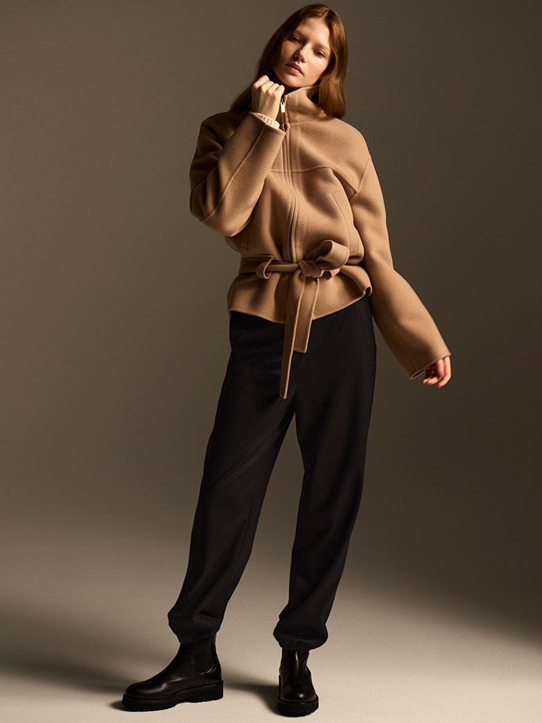 Theory 新作25SS ソフトローン ギャザースカート Theory 新作25SS ソフトローン ギャザースカート